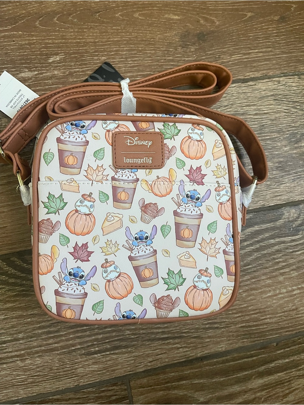 Loungefly Stitch Fall Crossbody Bag